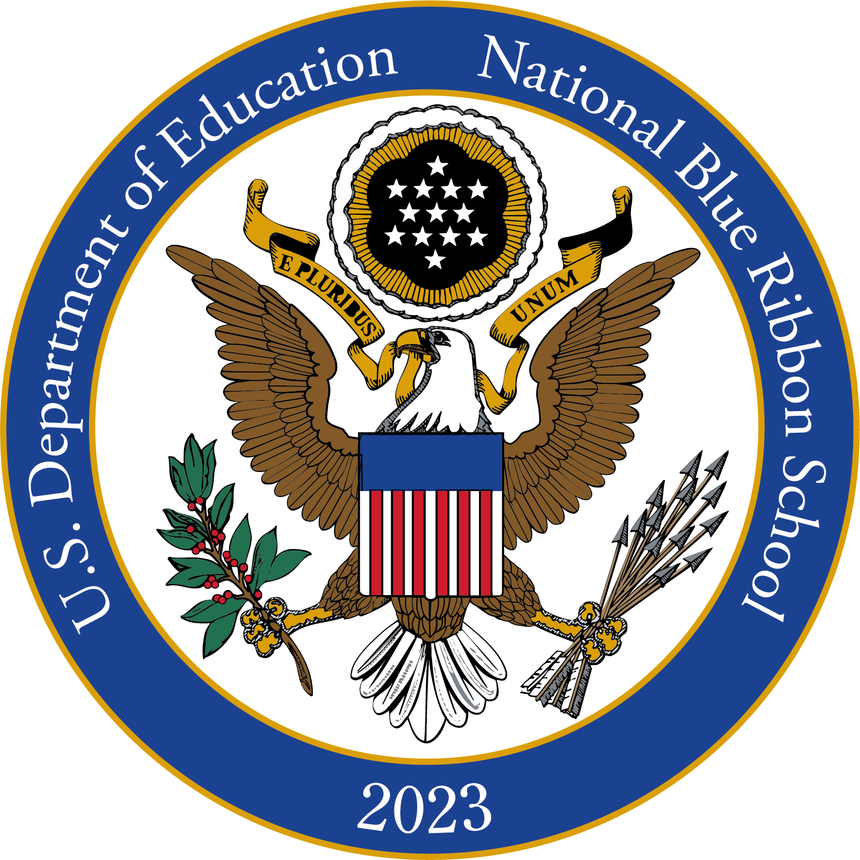 U.S. Department of Education National Blue Ribbon School 2023